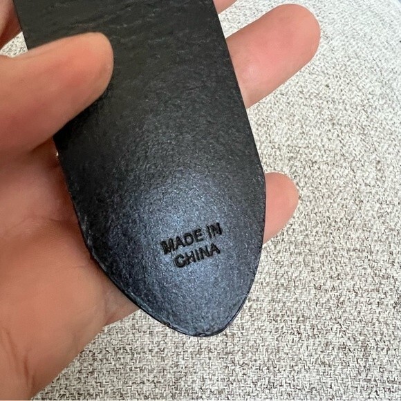 Western inspired leather belt - Picture 4 of 13